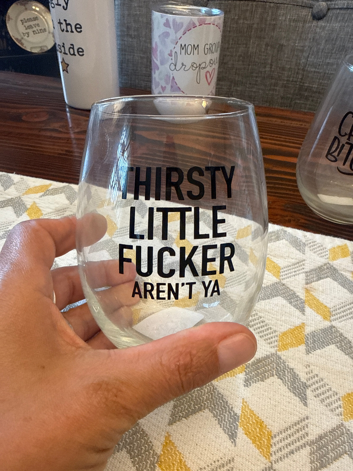 Thirsty fucker 12oz
