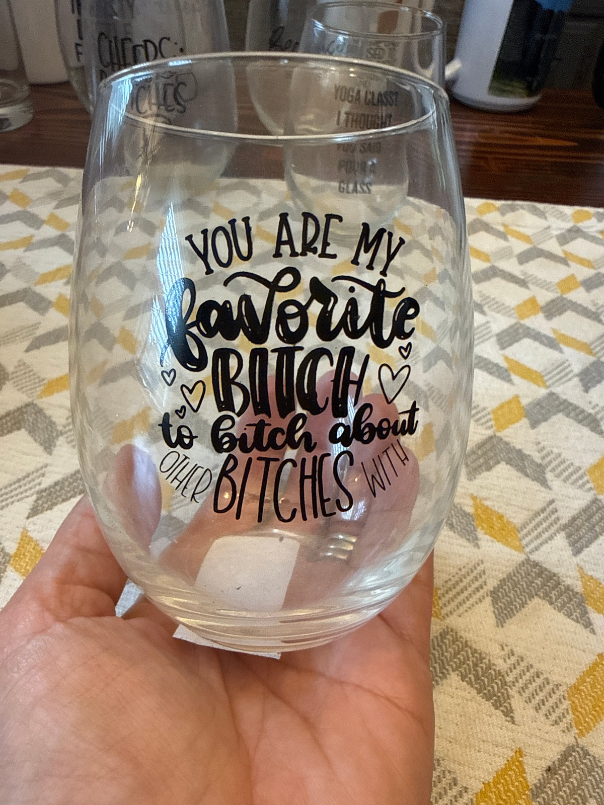 You’re my favorite bitch to bitch about 12oz