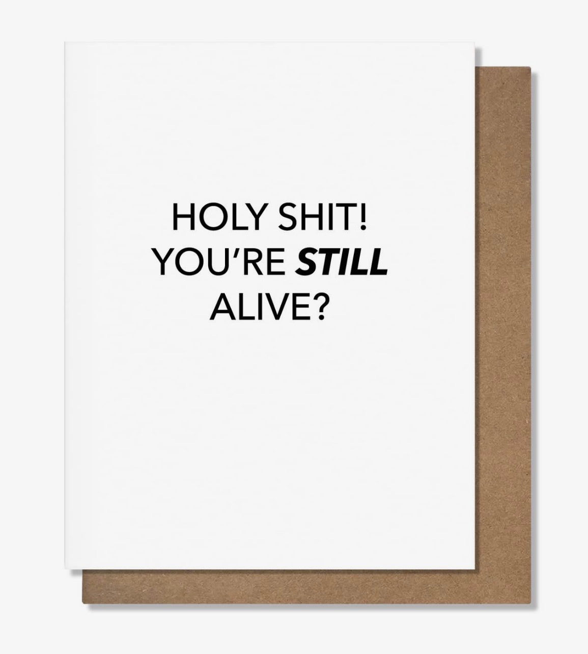 Holy Shit! Card
