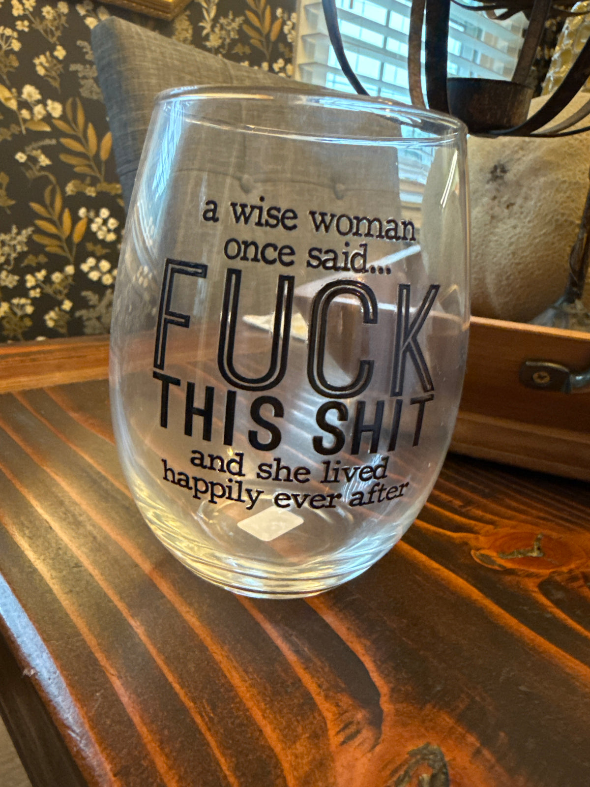 A Wise woman 12oz wine