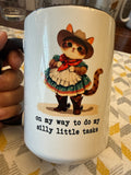 On my way to do silly tasks 15oz