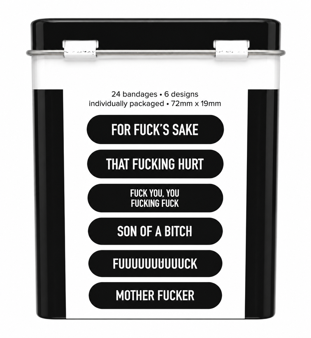 Man-Daids Bandages for When Men Get Boo-Boos