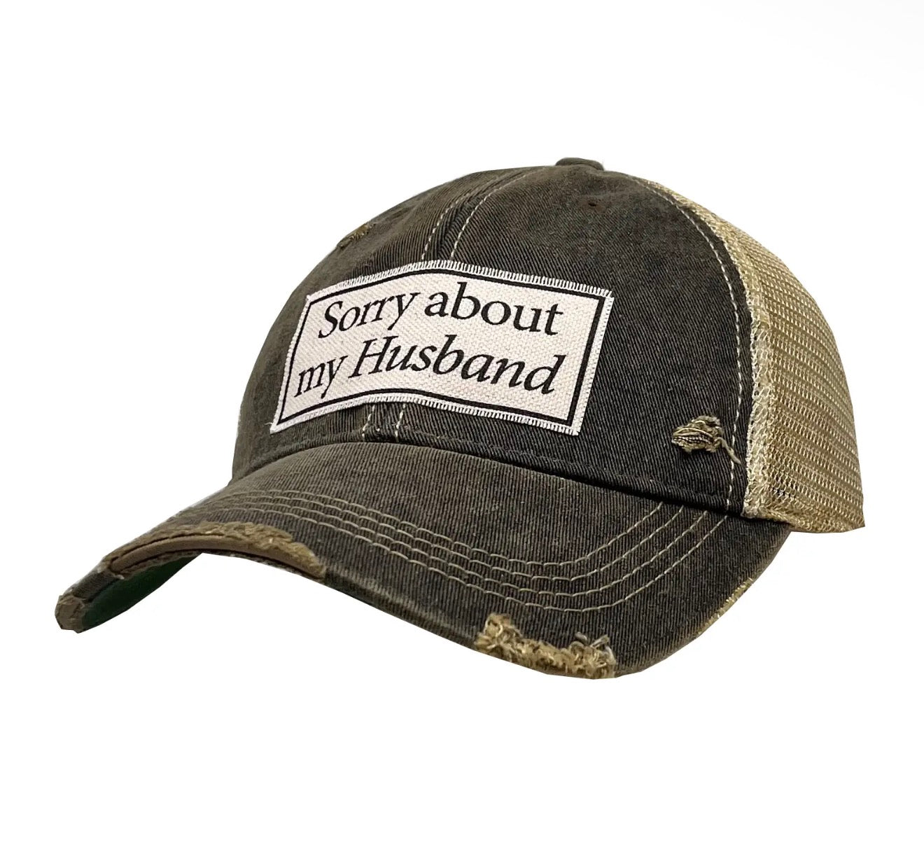 Sorry About My Husband Trucker Hat