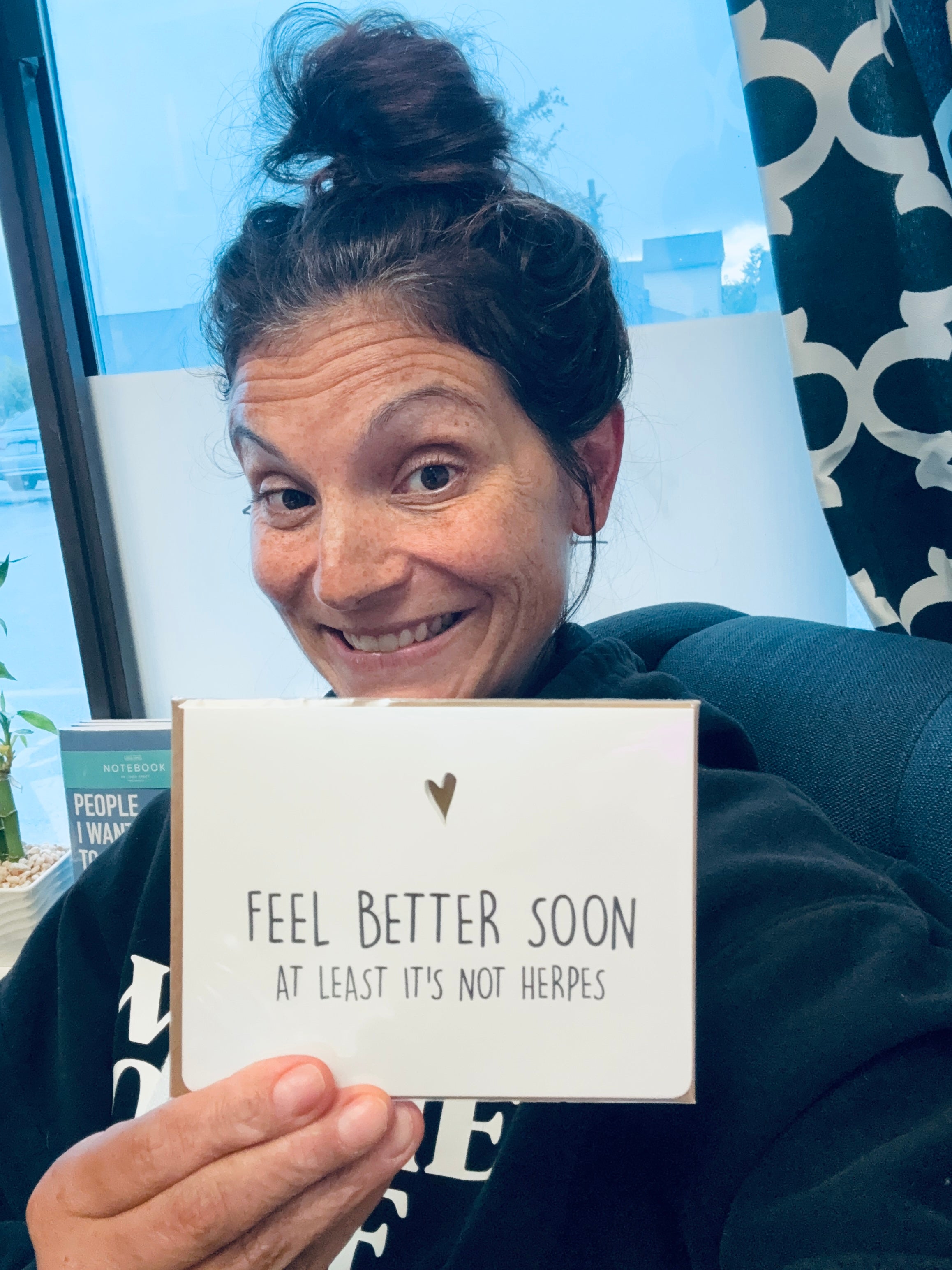 Feel Better Soon. At Least It's Not Herpes Greeting Card