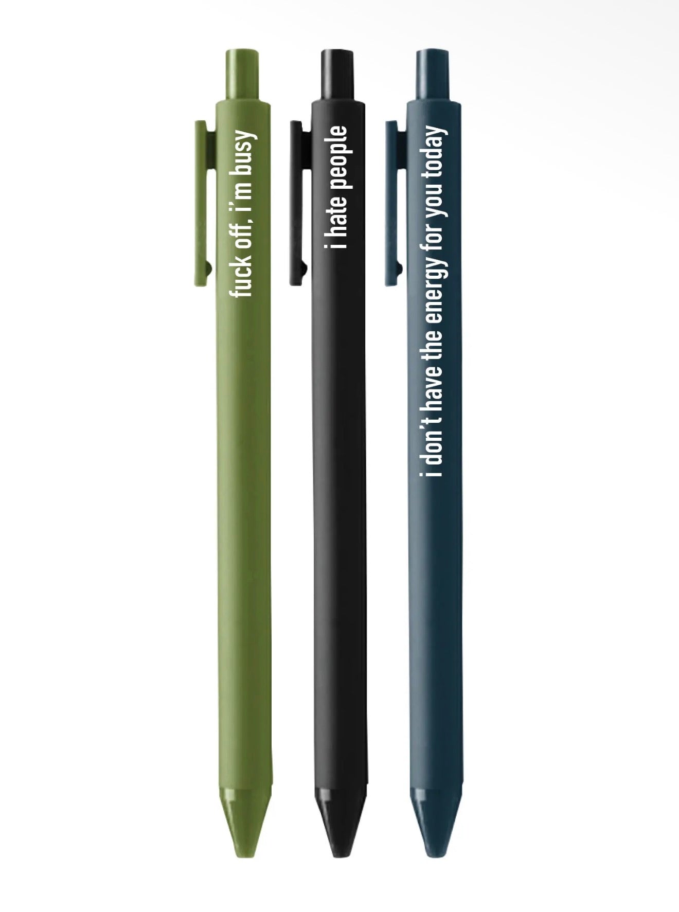 Pens for People Who Want to Be Left the Fuck Alone