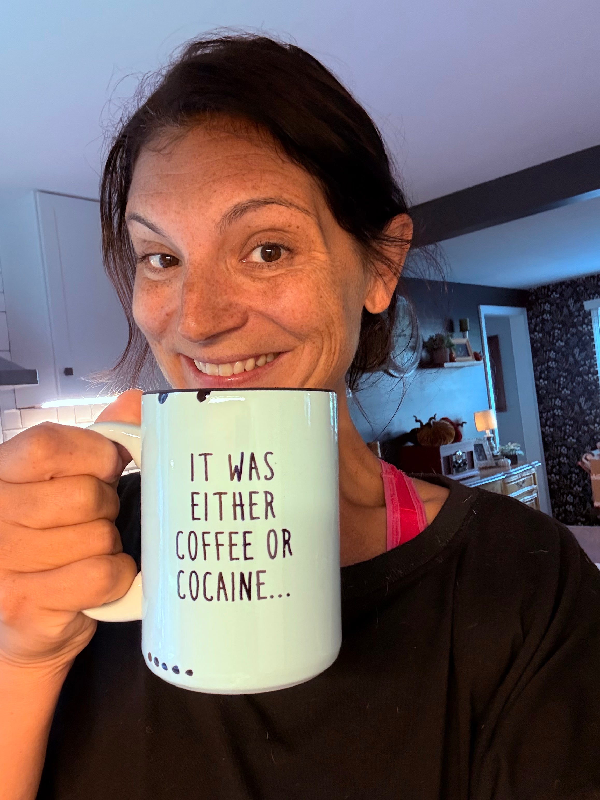 It Was Either Coffee or Cocaine Mug