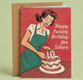 Happy Birthday You Whore Card