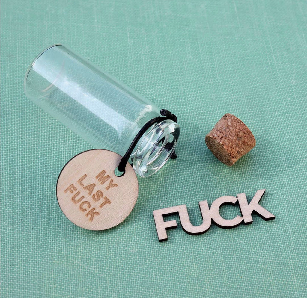 One left to give - Jar of Fucks