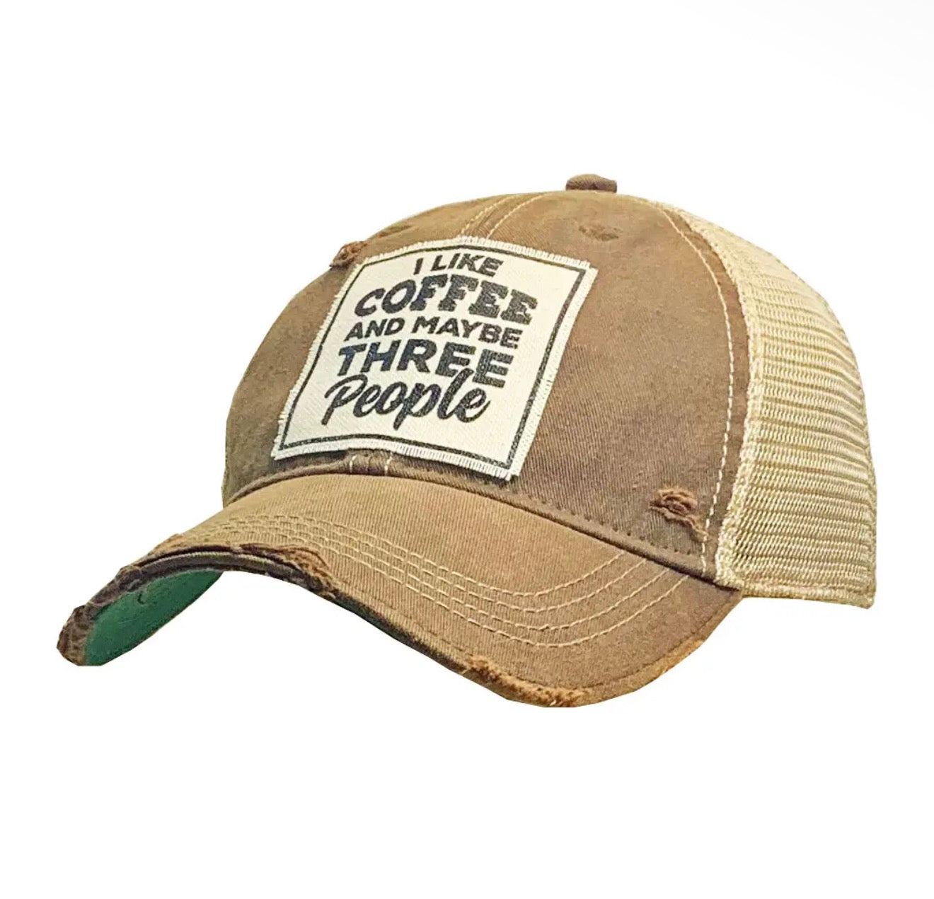 I Like Coffee and Maybe Three People Trucker Hat