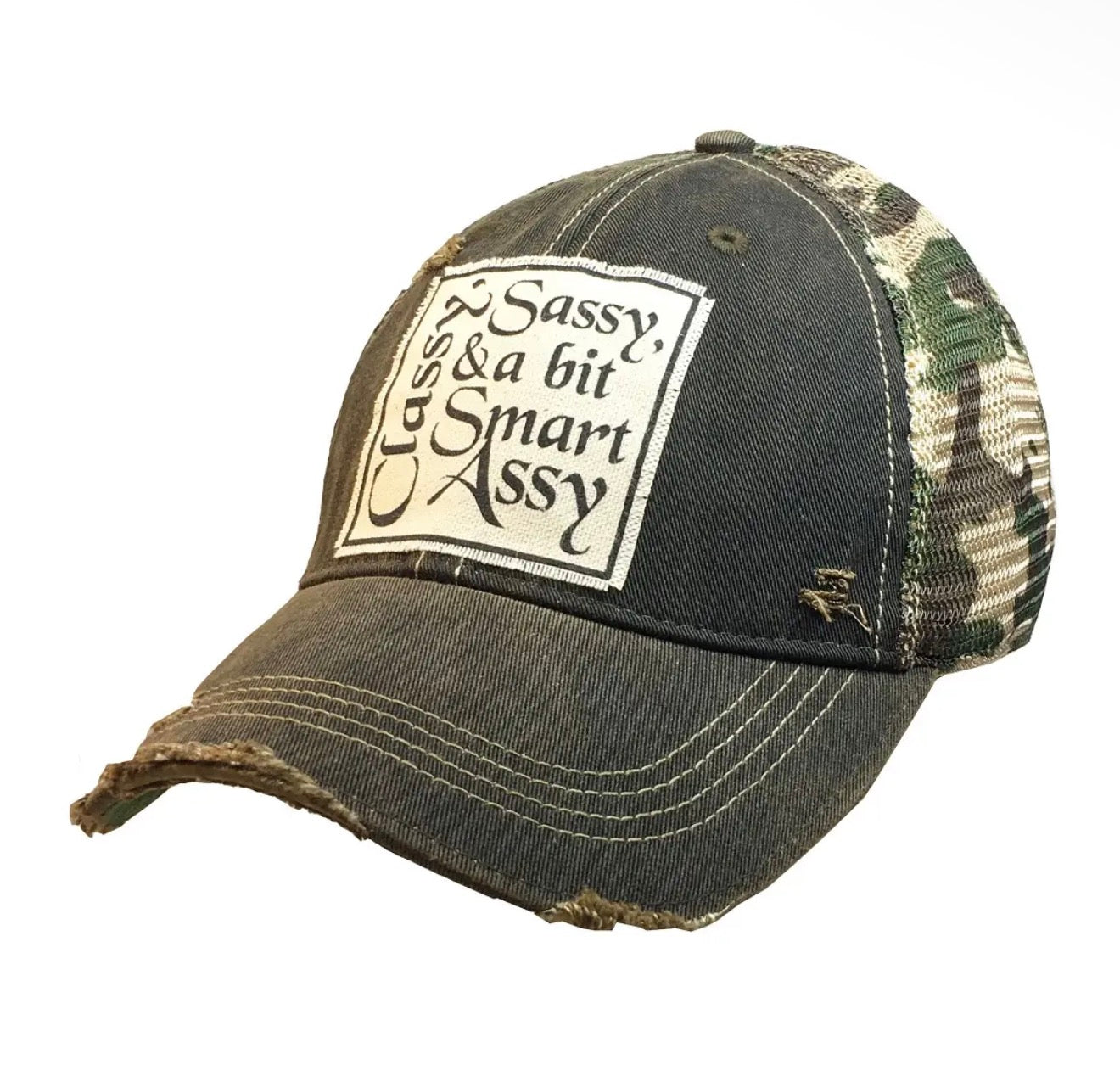 Classy, Sassy and a Bit Smart Assy Trucker Hat
