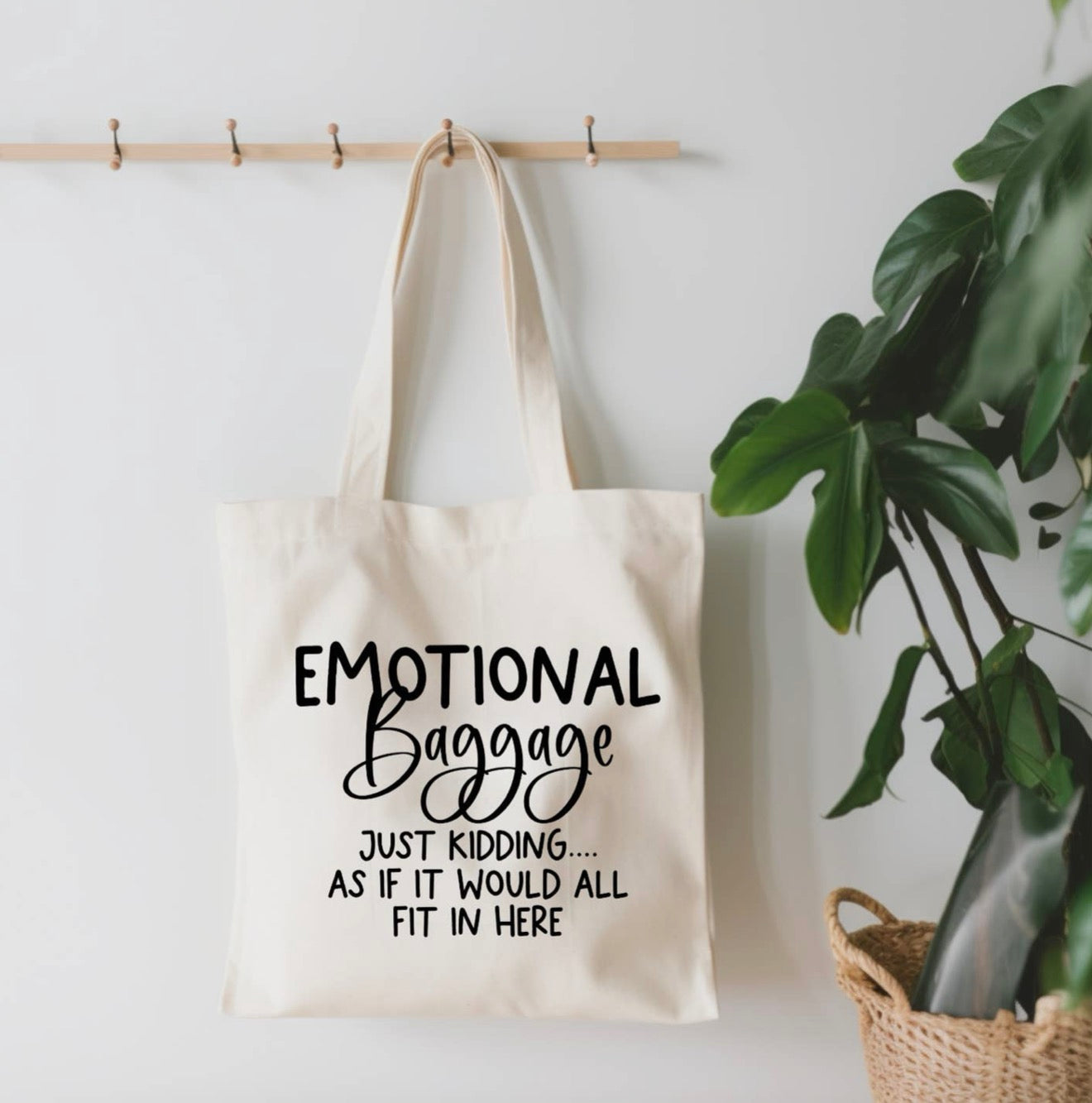 Emotional Baggage Tote Bag