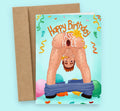 Happy Birthday Asshole Greeting Card
