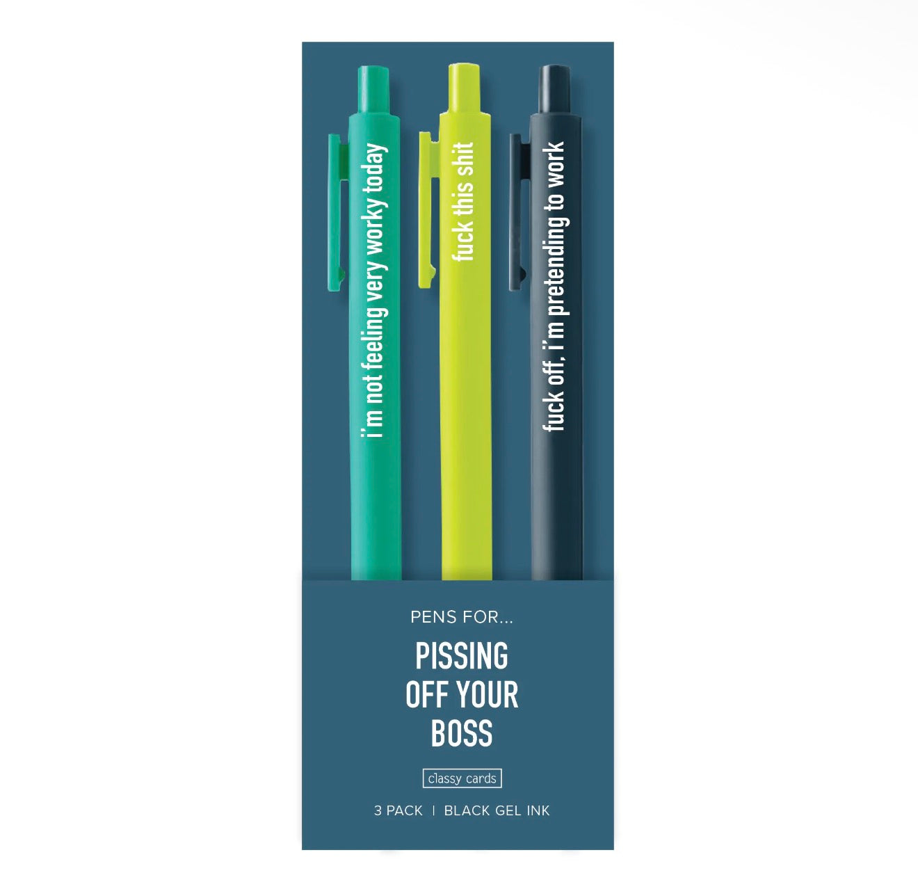Pens for Pissing Off Your Boss