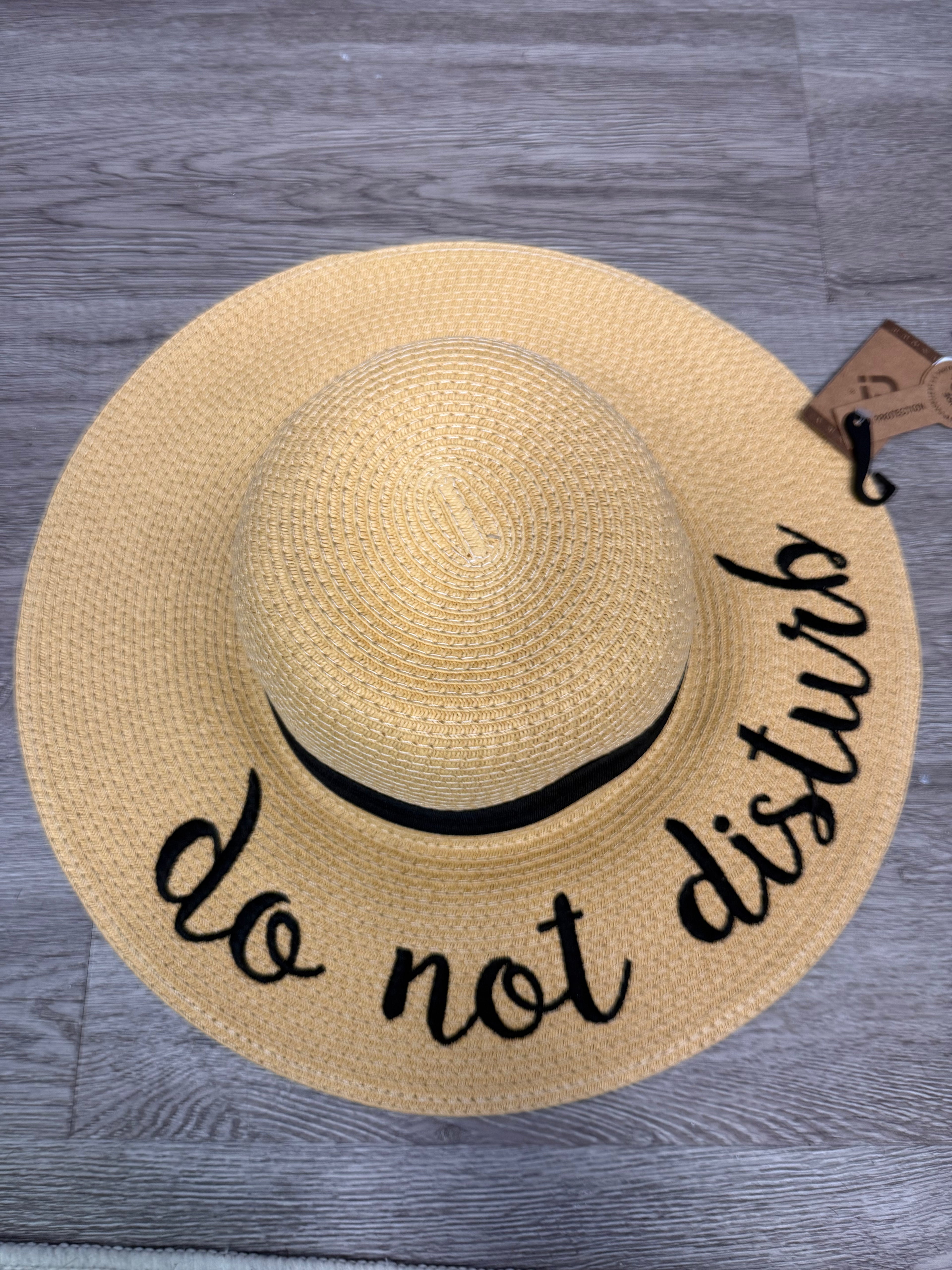 Do Not Disturb hat