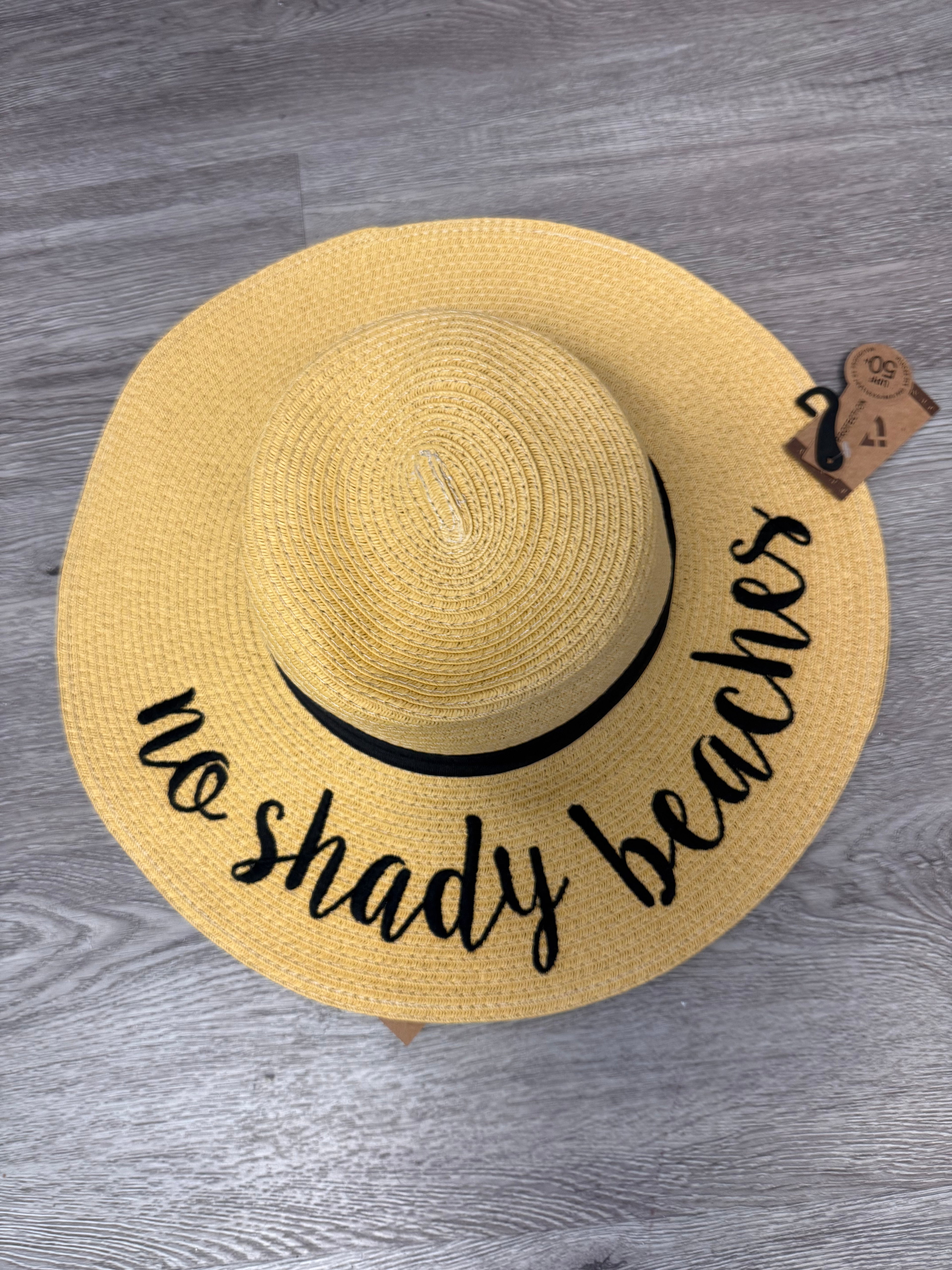 No Shady Beaches hat