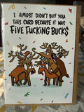 I almost didn’t buy you this card